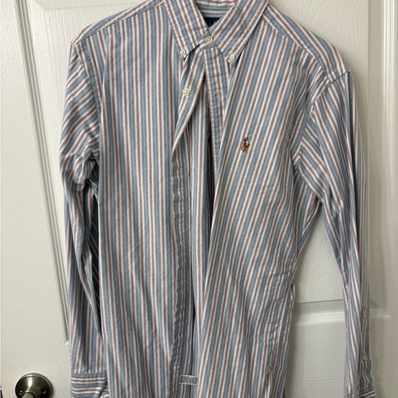 Ralph Lauren Multicolor Striped Dress Shirt - Picture 1 of 7